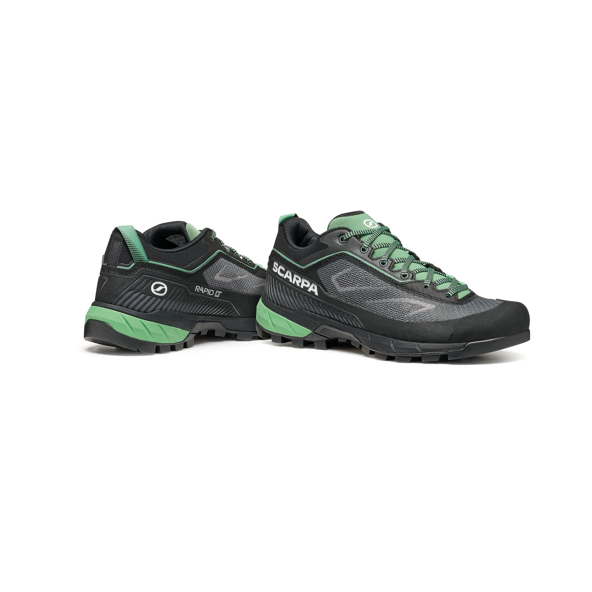 Rapid LT Womens - Anthracite- Light Green
