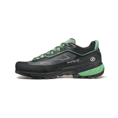 Rapid LT Womens - Anthracite- Light Green