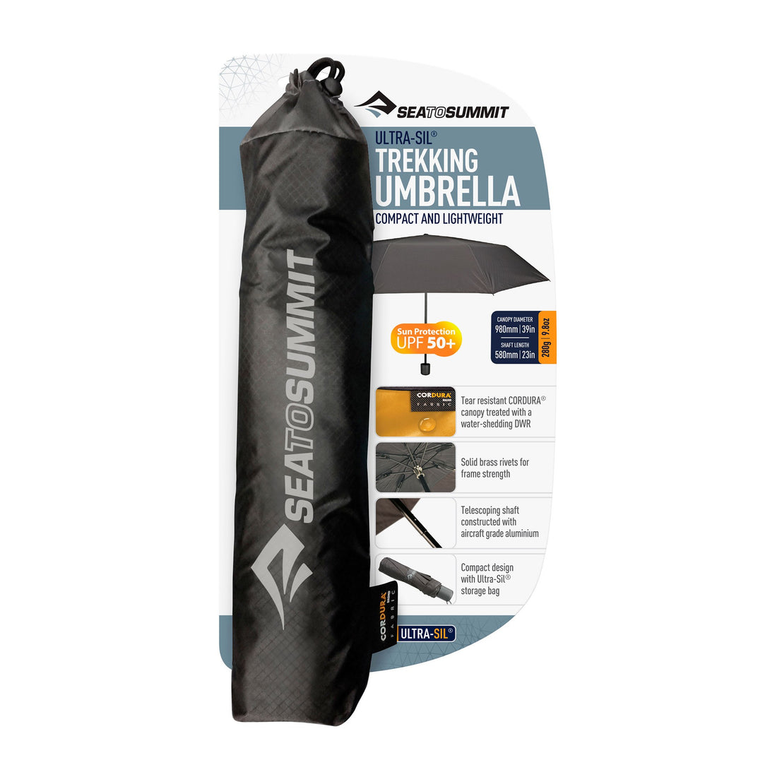 Ultra-Sil Trekking Umbrella - Black