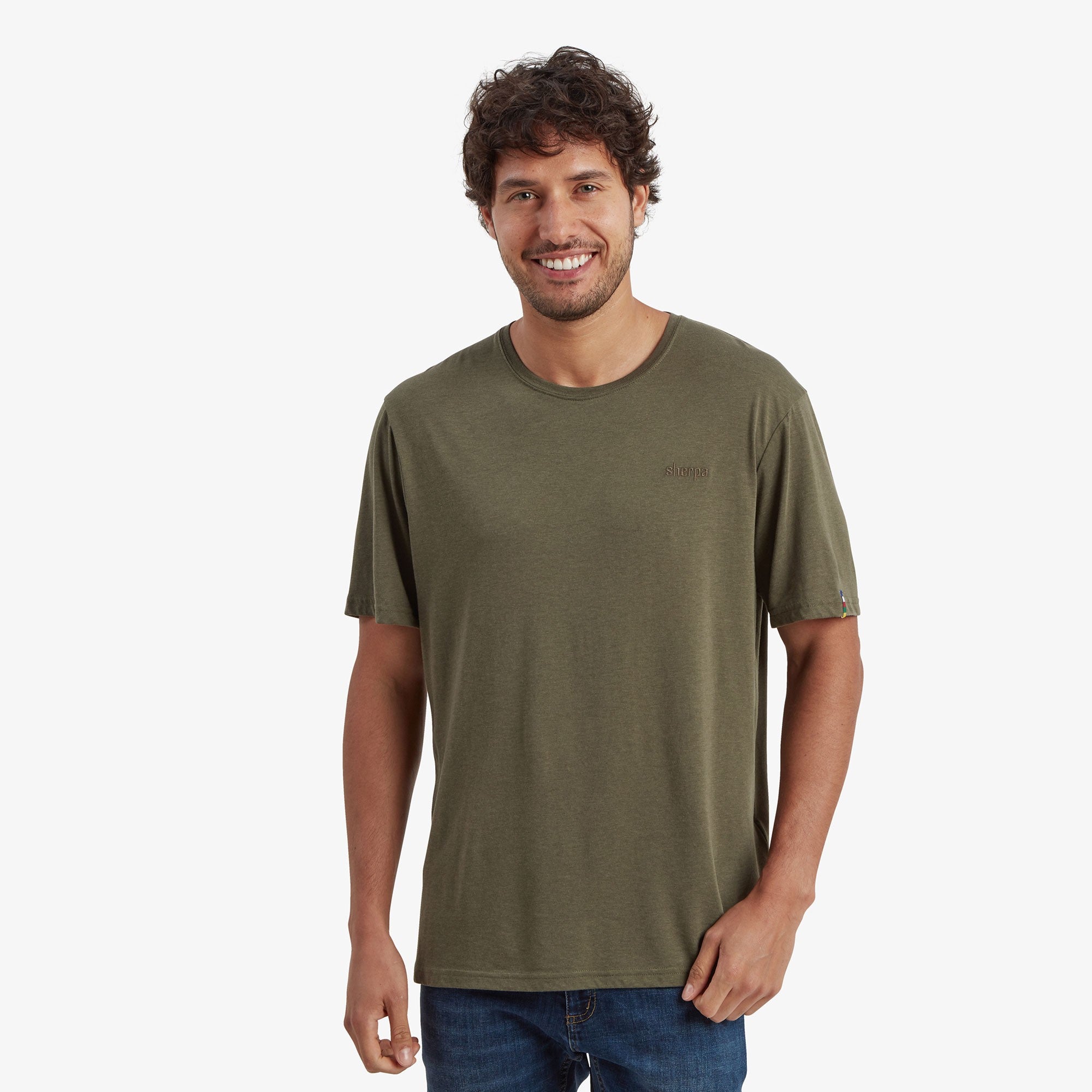 Bali Tee Mens - Evergreen