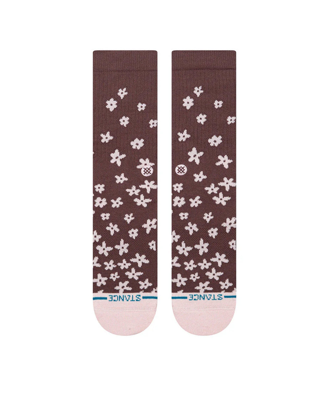 Floral Dreams Crew Womens - Brown