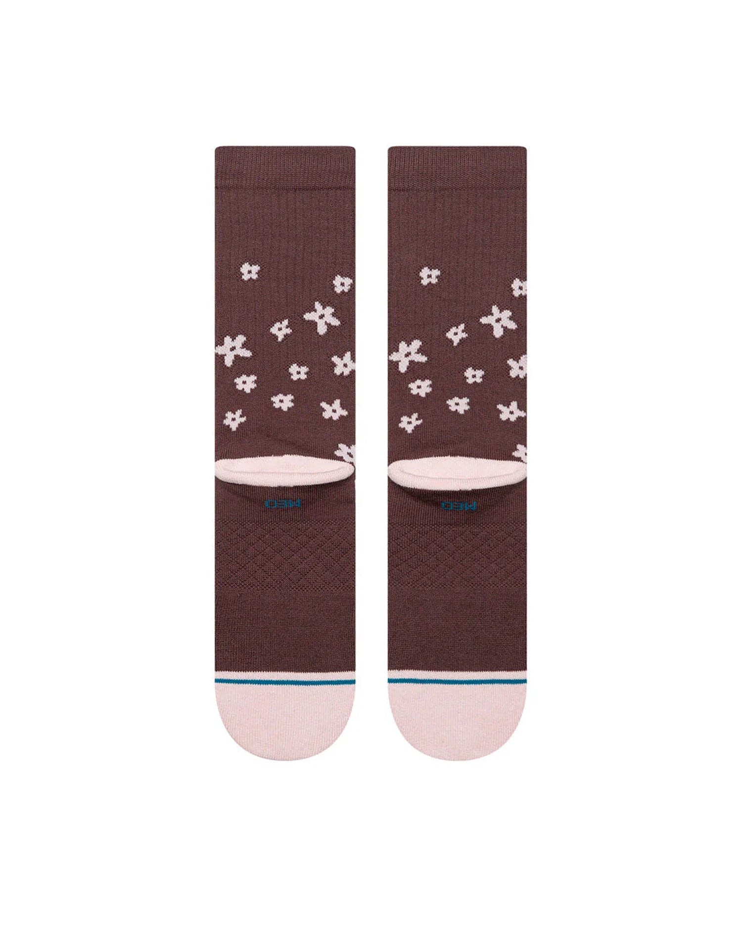 Floral Dreams Crew Womens - Brown