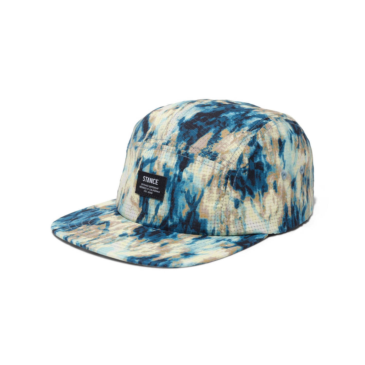 Kinetic Adjustable Ripstop Cap - Teal Camo