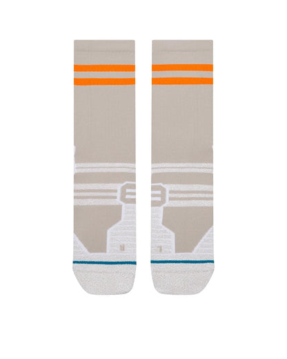 Static Gripper Splatter Crew - Light Grey