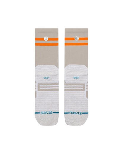 Static Gripper Splatter Crew - Light Grey