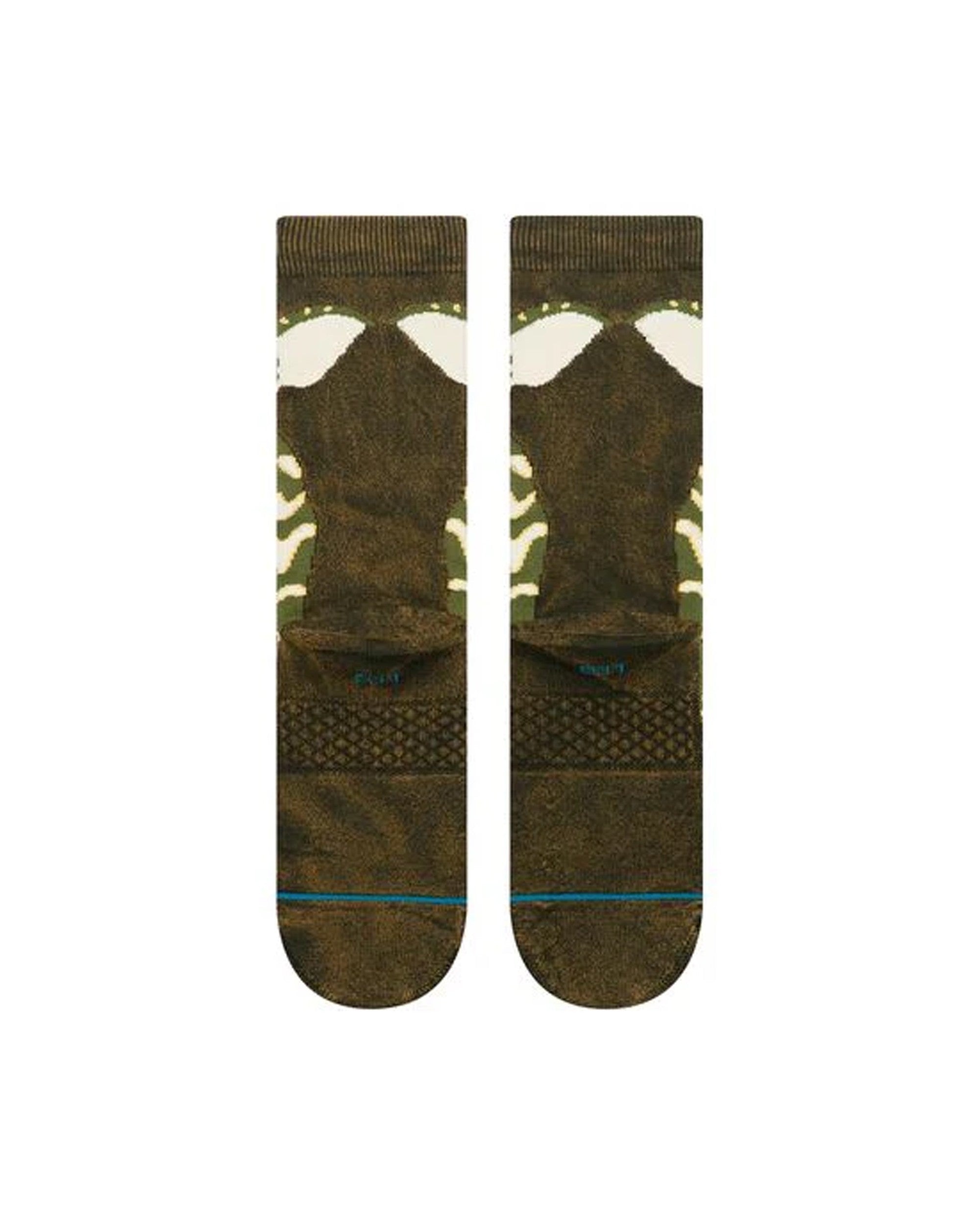 Stripe Gremlins Crew - Dark Green