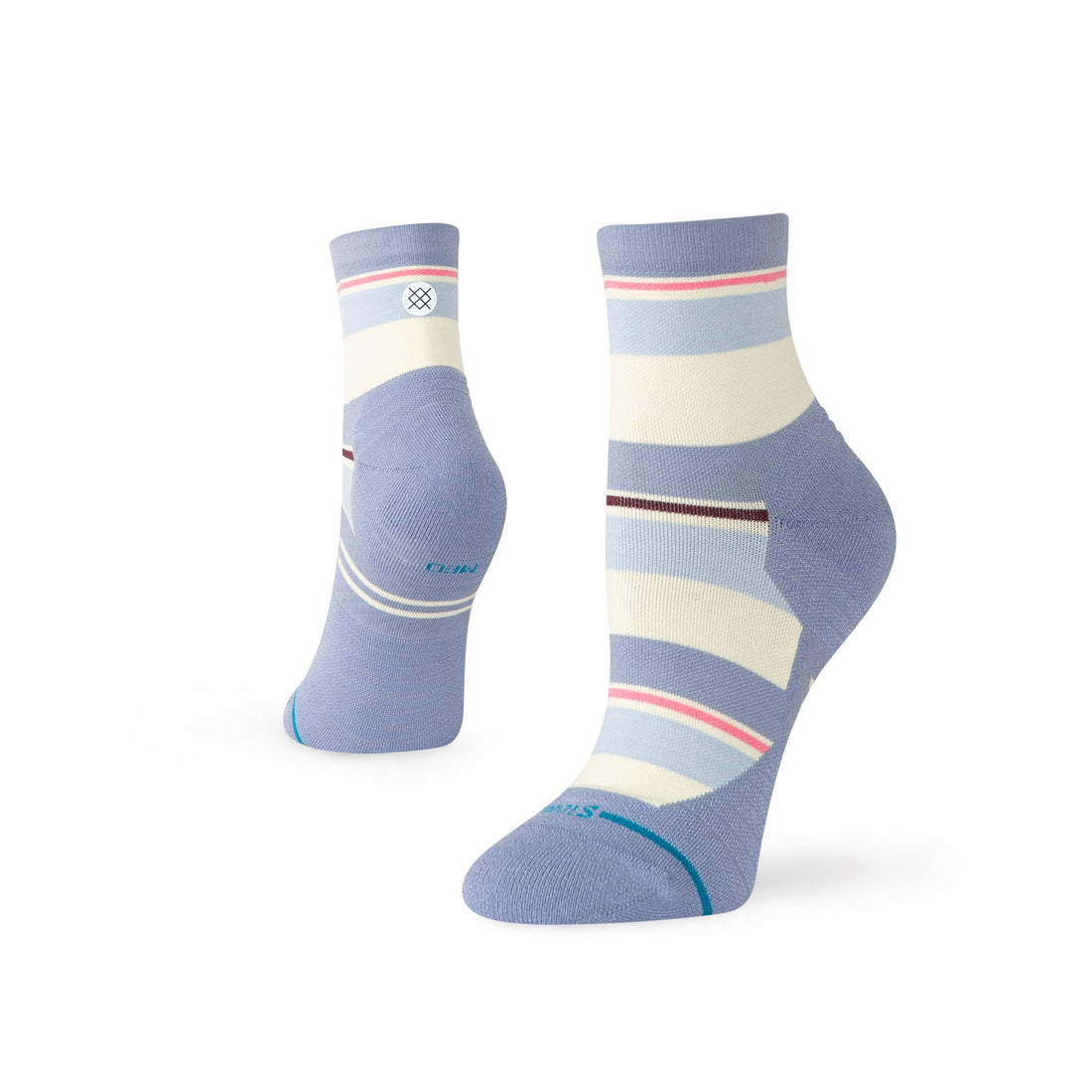 Milo Light Quarter Socks Womens - Blue