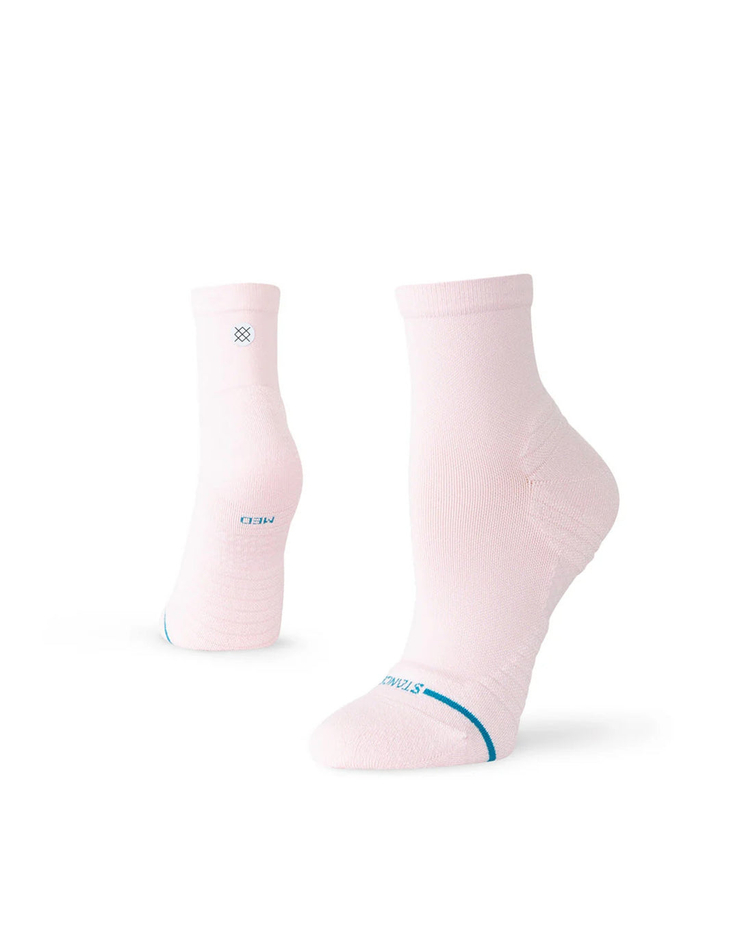 Womens Solid Light Quarter - Pink