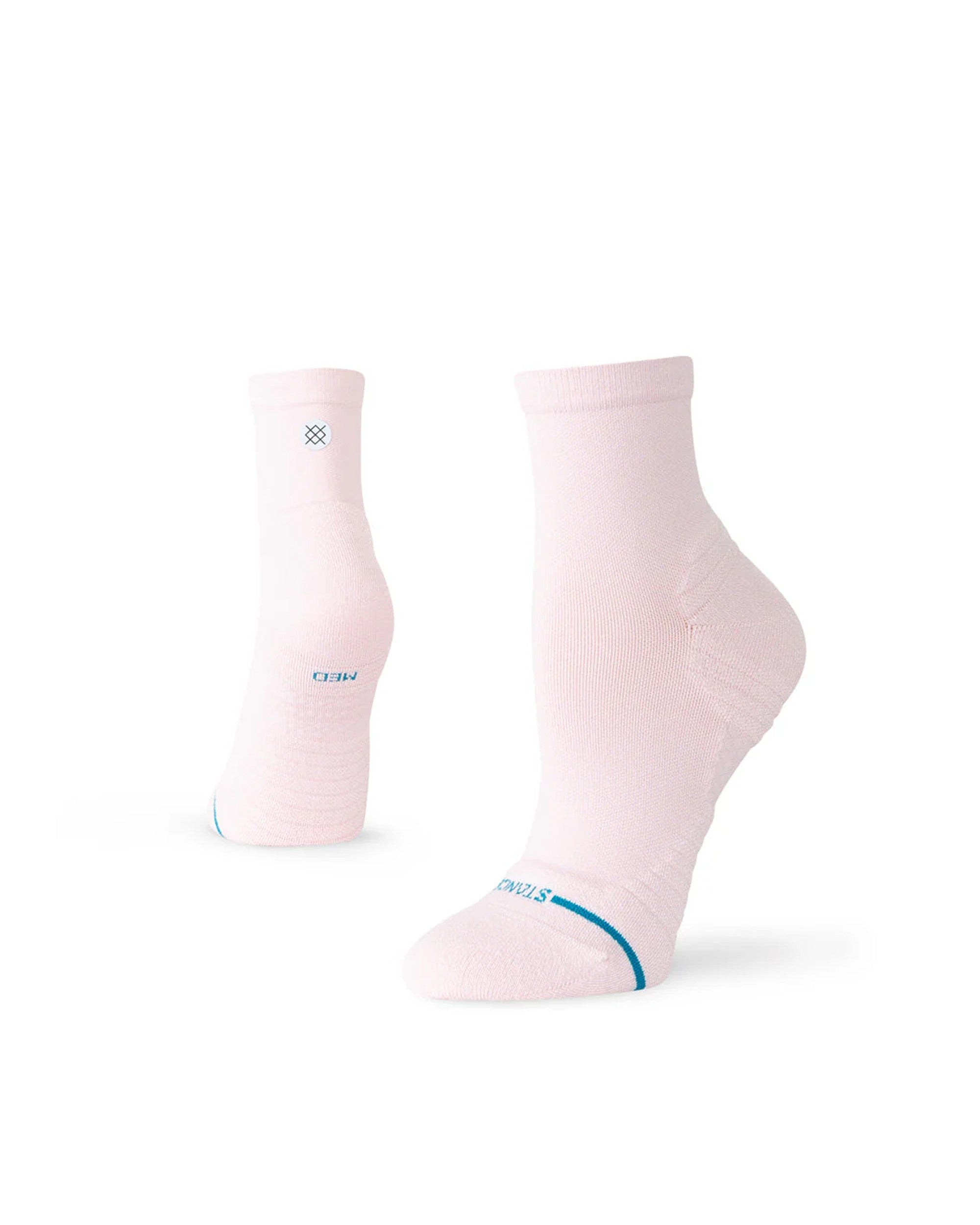 Womens Solid Light Quarter - Pink