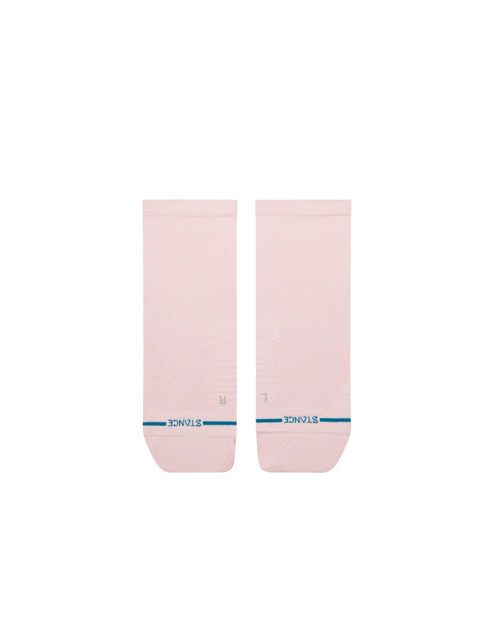 Womens Solid Light Quarter - Pink