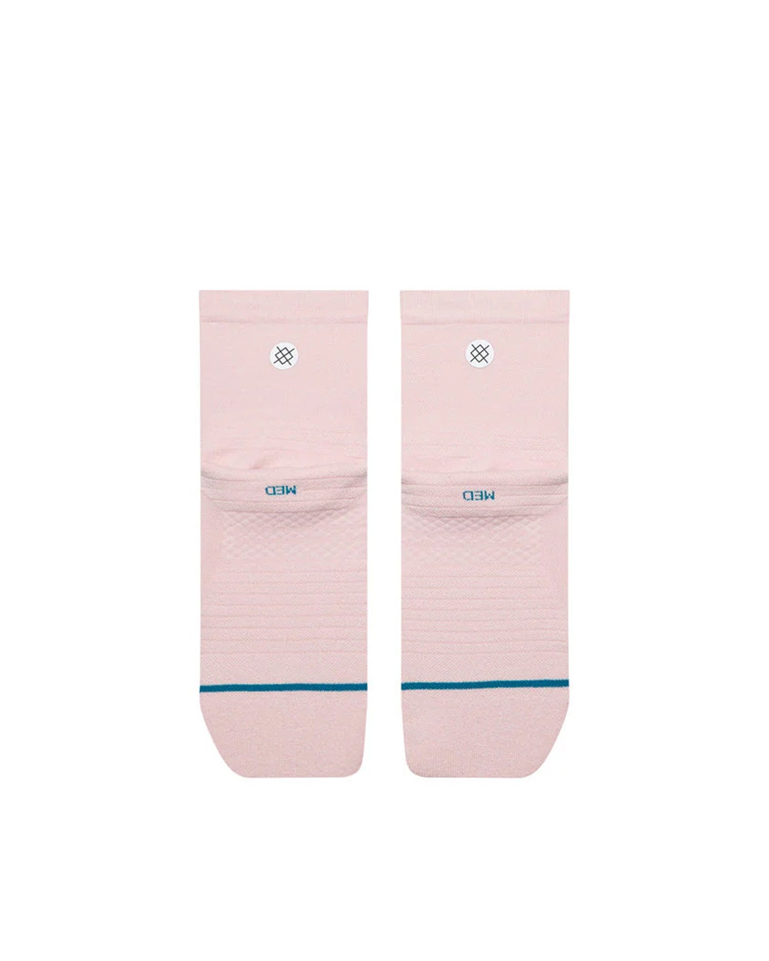Womens Solid Light Quarter - Pink