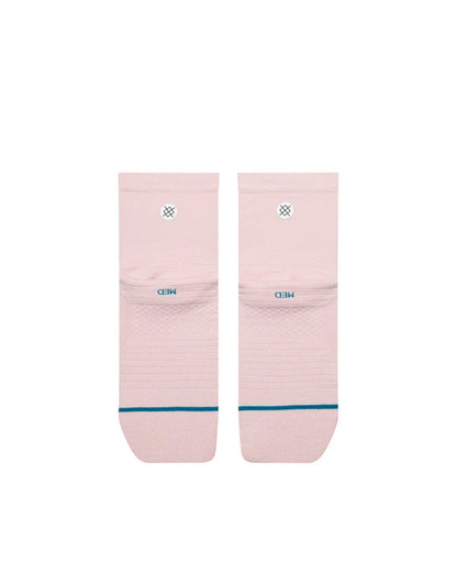 Womens Solid Light Quarter - Pink