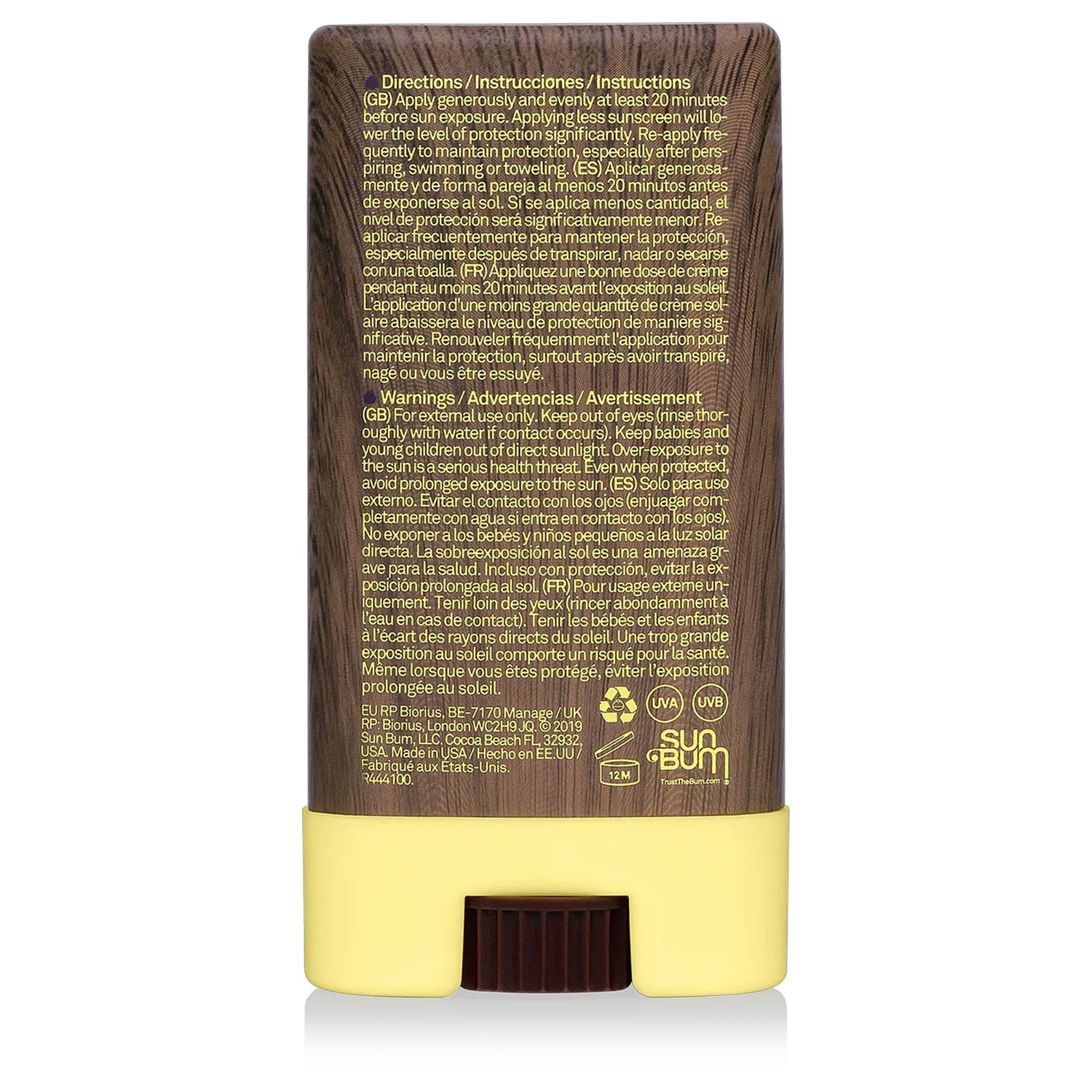 SUN BUM SPF 30 - FACE STICK