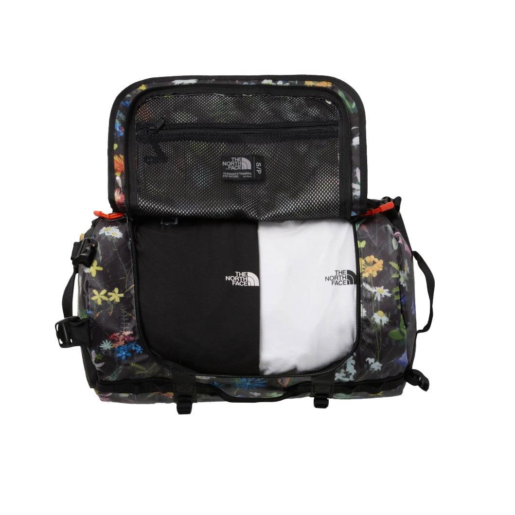 Base Camp Duffel Small - TNF Black Alpine Floral Print
