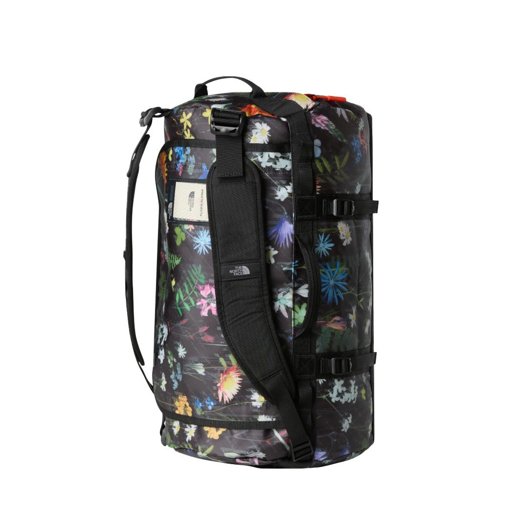 Base Camp Duffel Small - TNF Black Alpine Floral Print