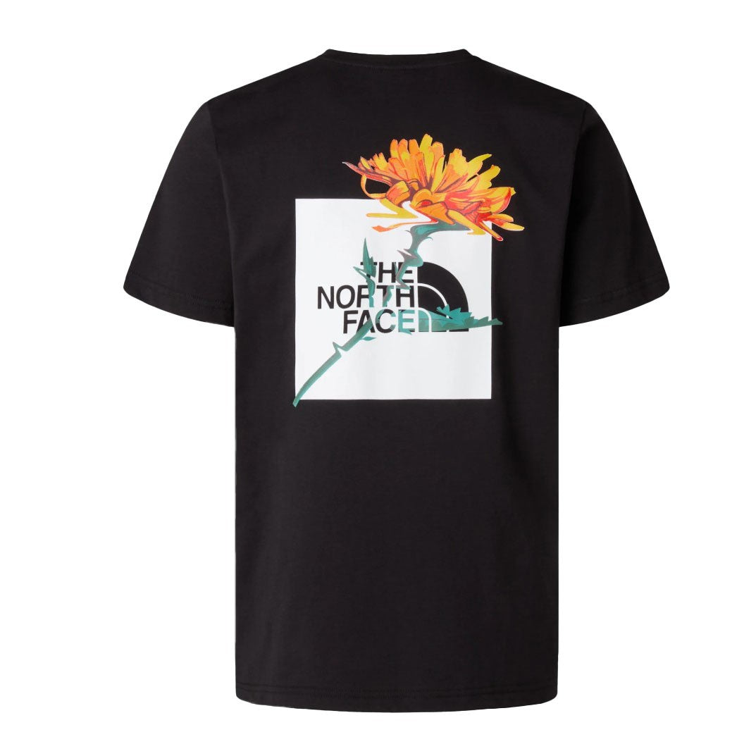 Alpine Flower S/S Tee Mens - TNF Black
