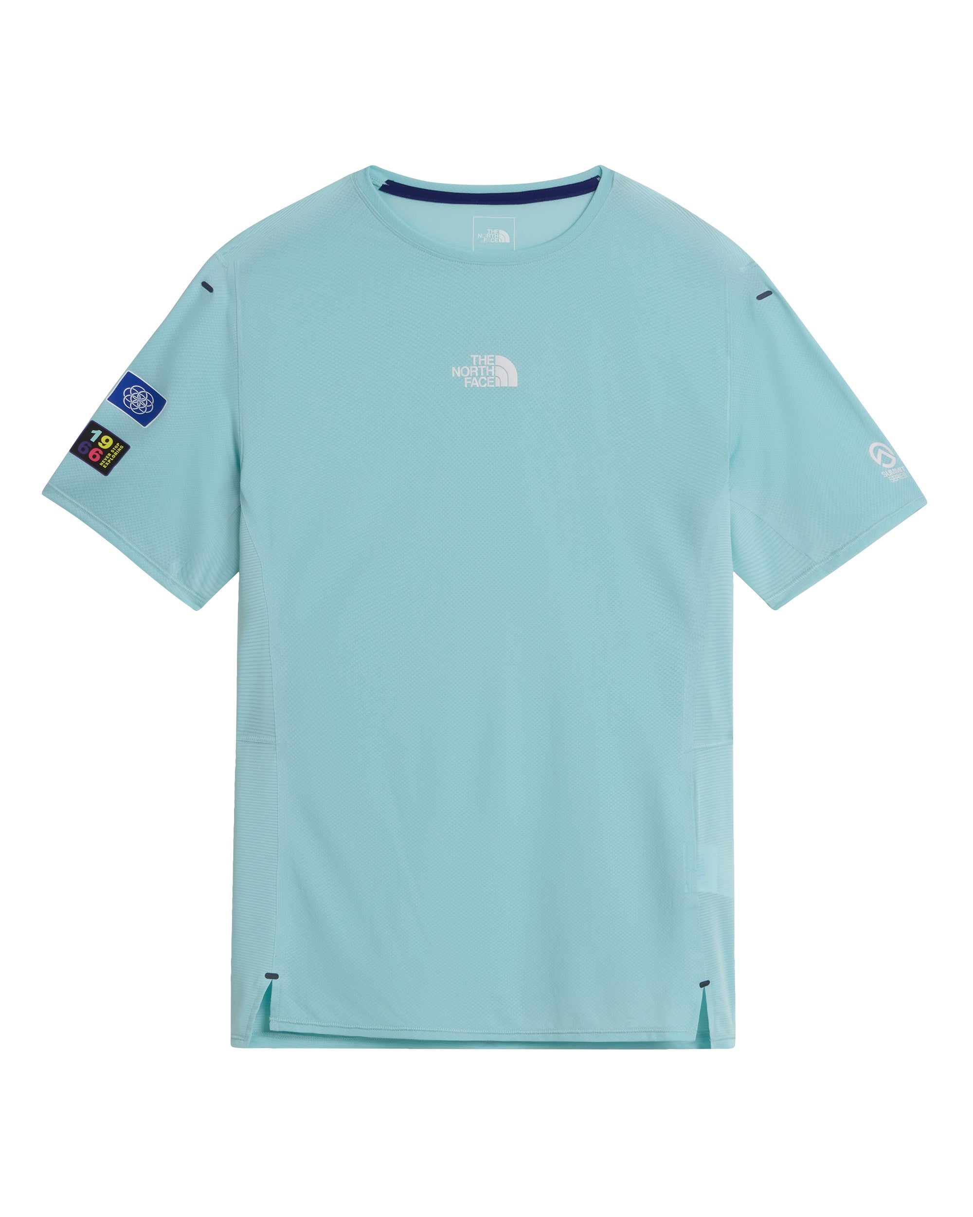Summit High Trail SS Graphic Mens - Canal Blue