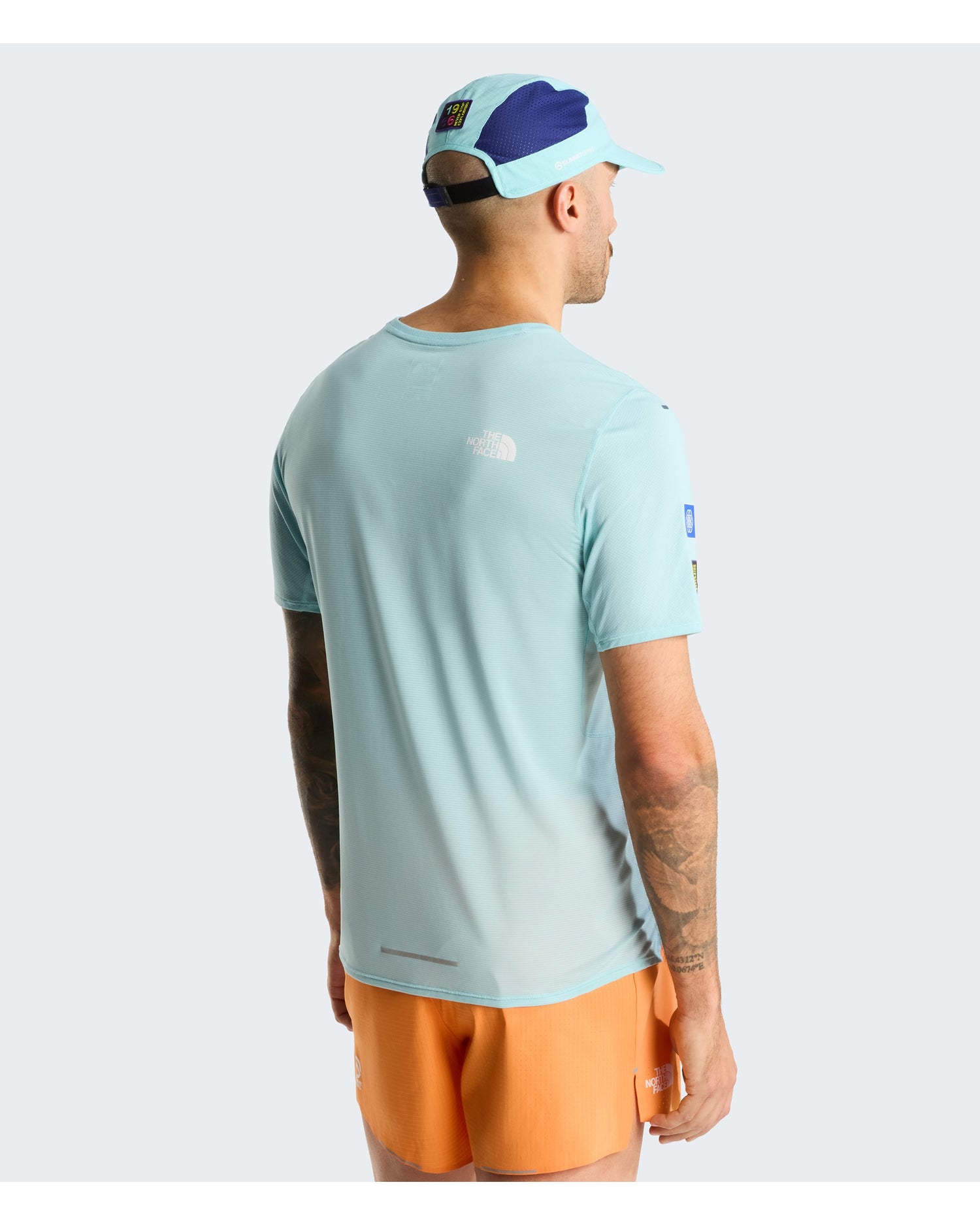 Summit High Trail SS Graphic Mens - Canal Blue