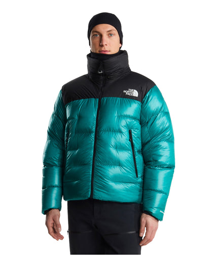 Summit Nuptse Jacket Mens - Restorative Teal/TNF Black