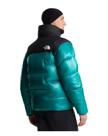 Summit Nuptse Jacket Mens - Restorative Teal/TNF Black