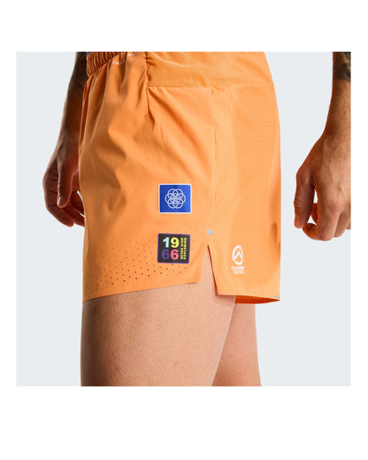 Summit Pacesetter Short Graphic Mens - Papaya