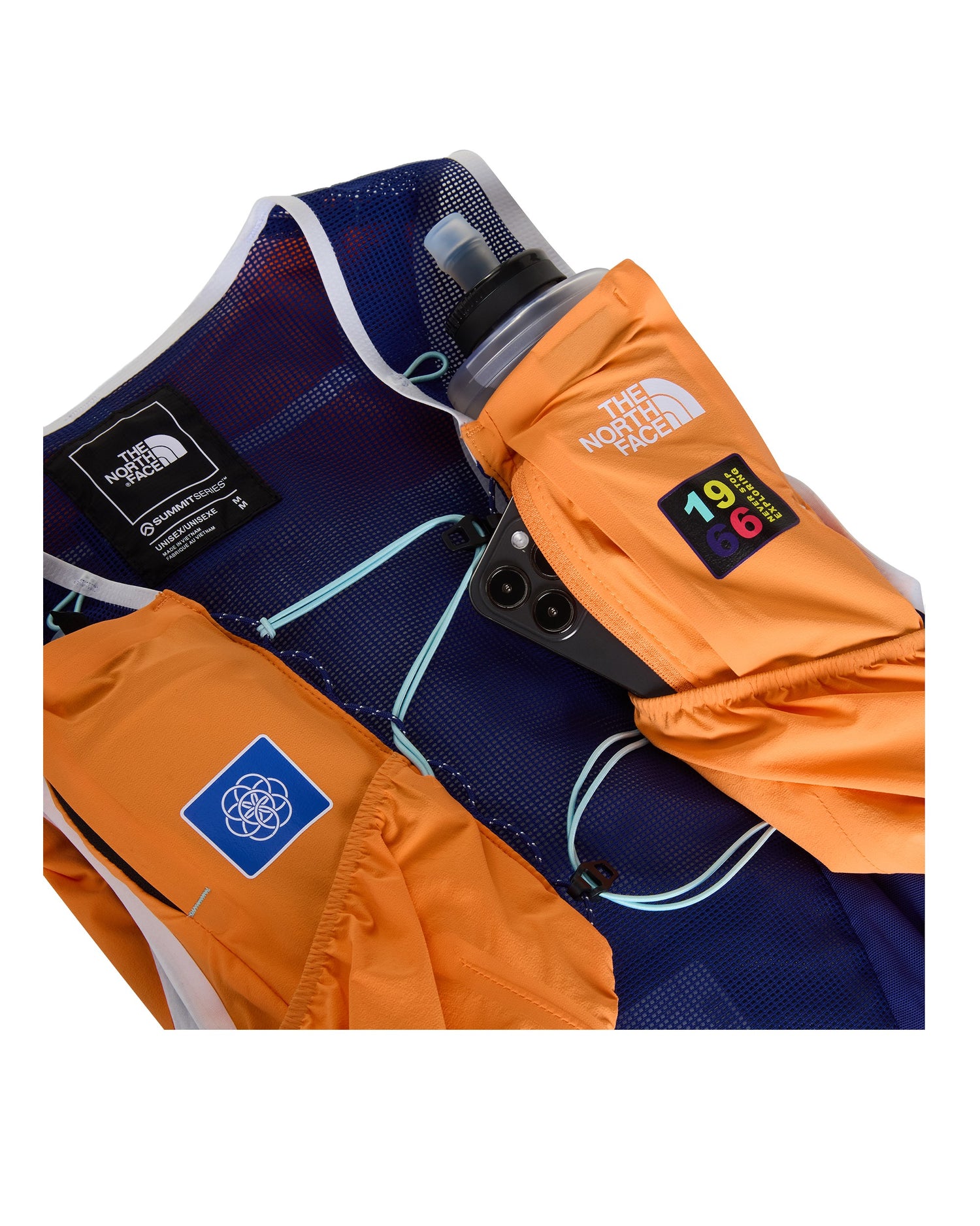 Summit Run Vest 10 Summit - Papaya/Bold Blue