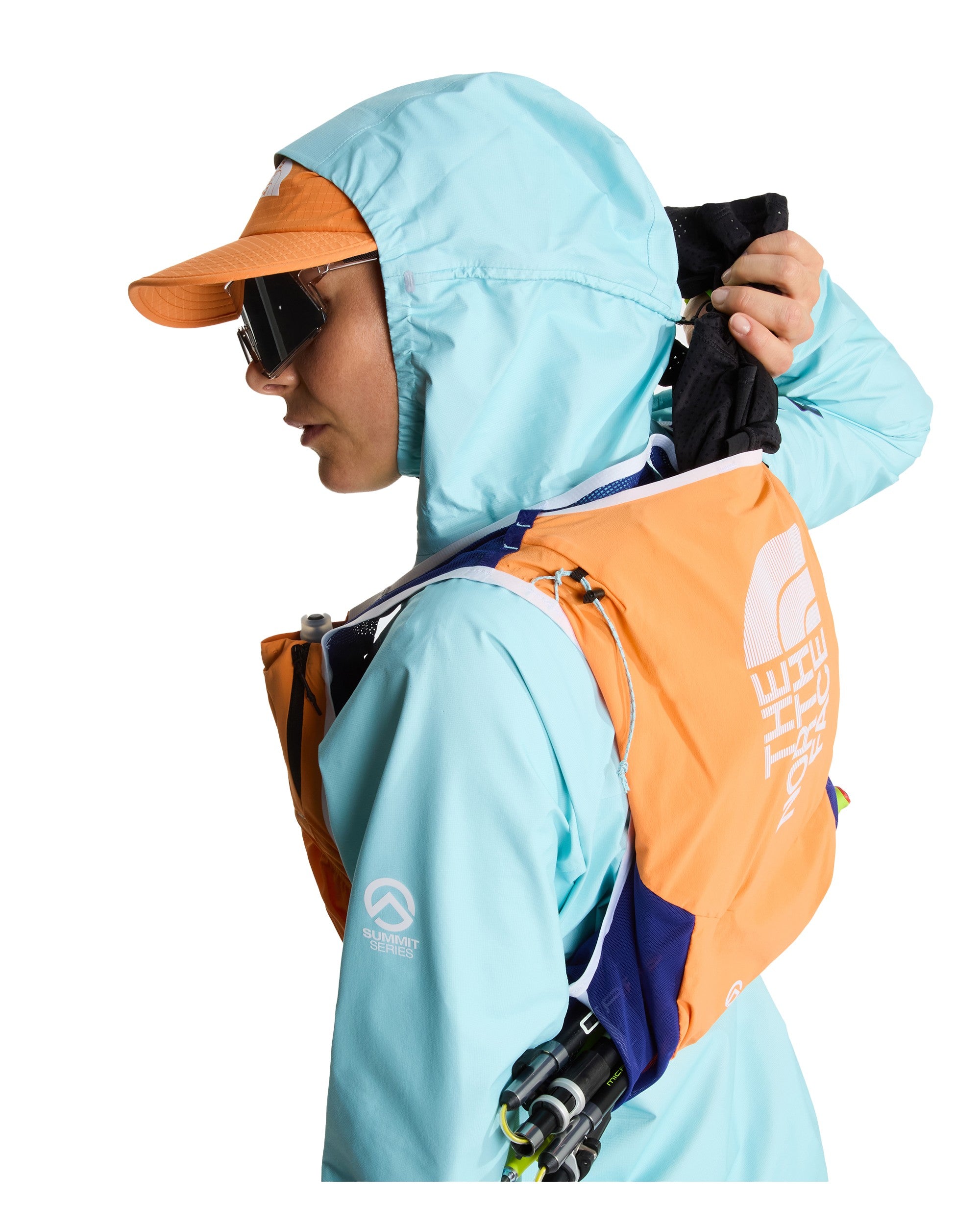 Summit Run Vest 10 Summit - Papaya/Bold Blue