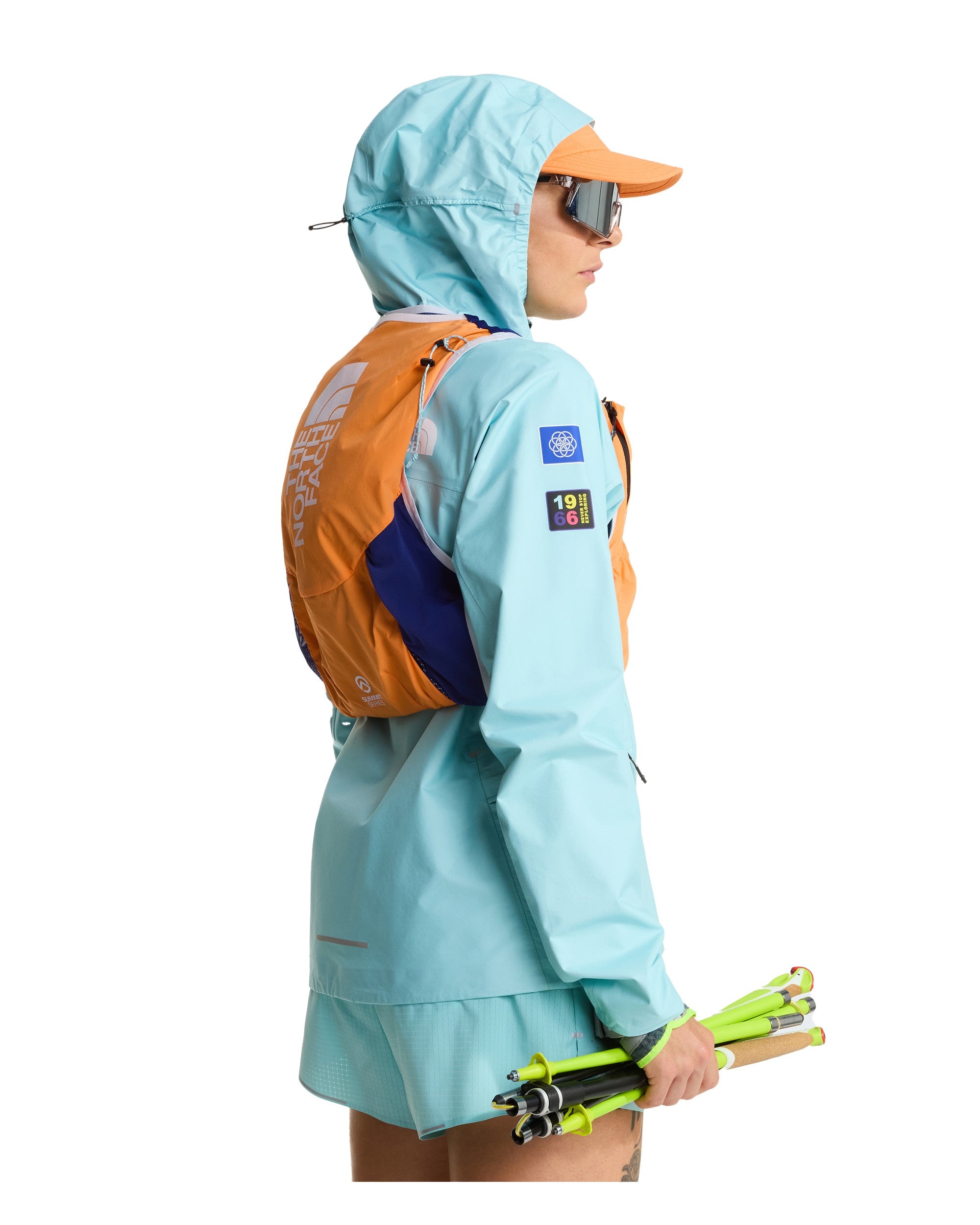 Summit Run Vest 10 Summit - Papaya/Bold Blue