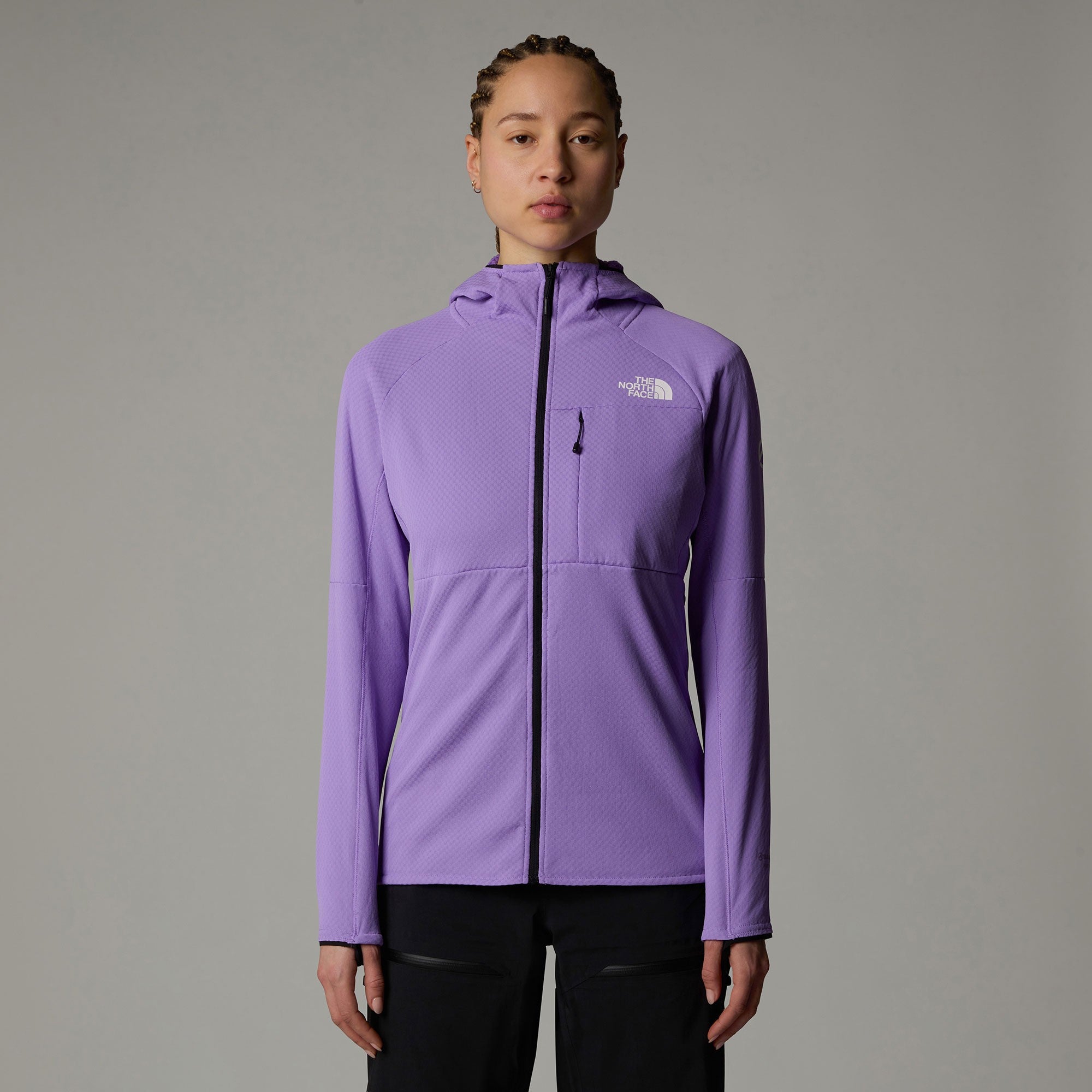 Summit Futurefleece FZ Hoodie Womens - Purple Granite