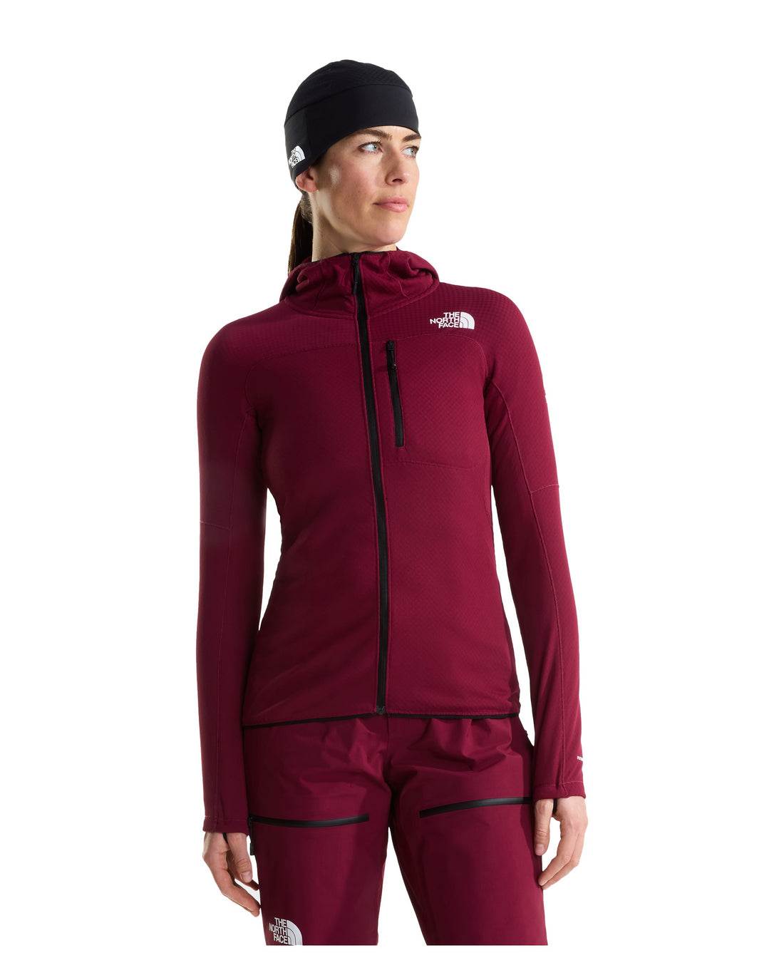 Summit Futurefleece Full Zip Hoodie Womens - Burgundy Crush