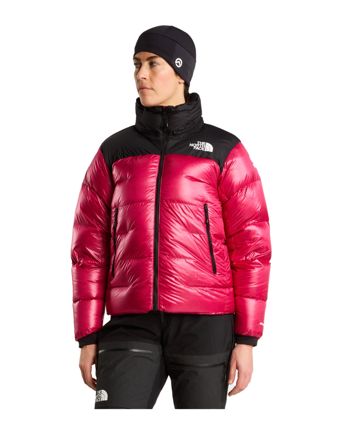 Summit Nuptse Jacket Womens - TNF Black/Lali Guran