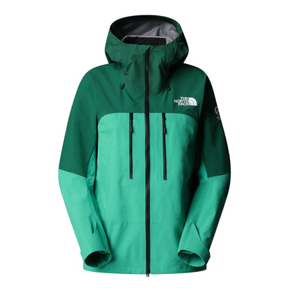 Summit Futurelight Torre Egger Jacket Womens- Nebula Green/Evergreen