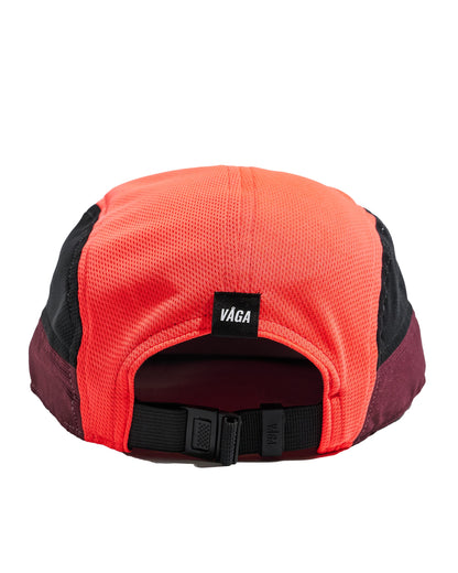Club Cap - Neon Coral/Red/Bordeaux