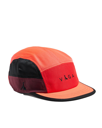 Club Cap - Neon Coral/Red/Bordeaux