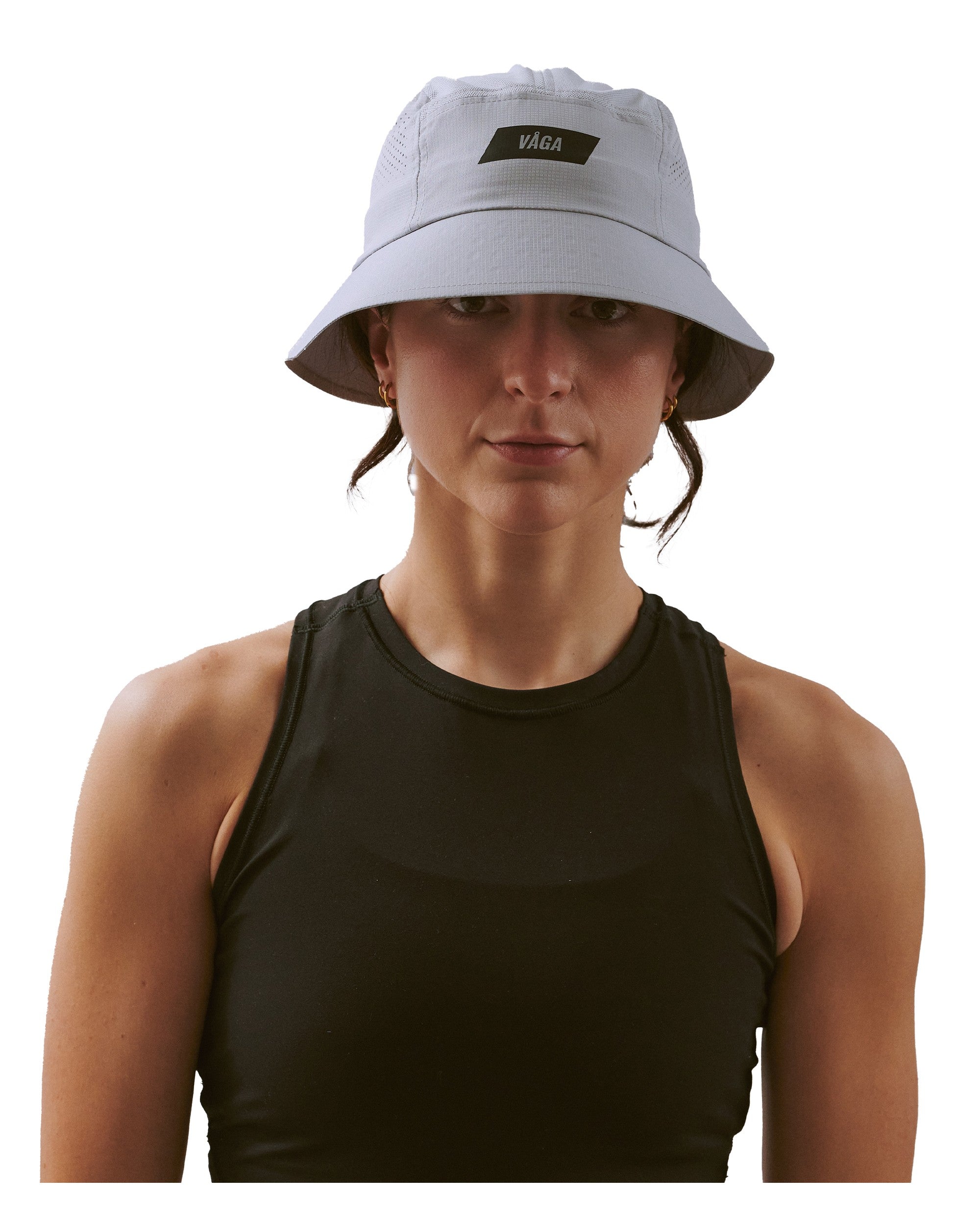 Feather Bucket Hat - Aluminium Grey