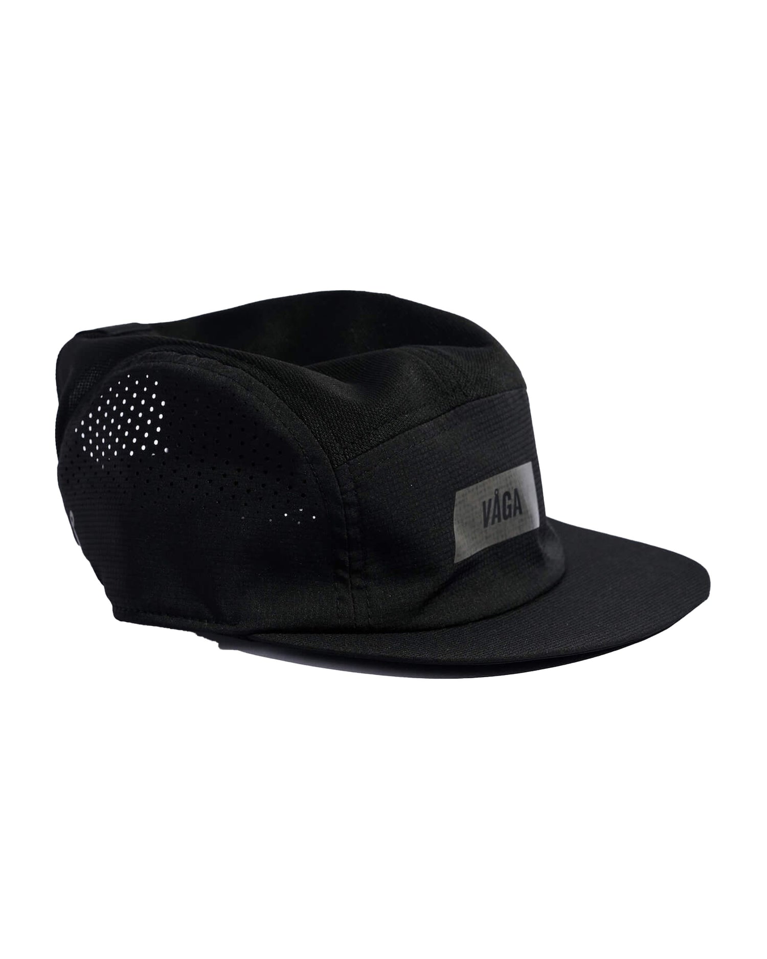 Feather Racing Cap - Black