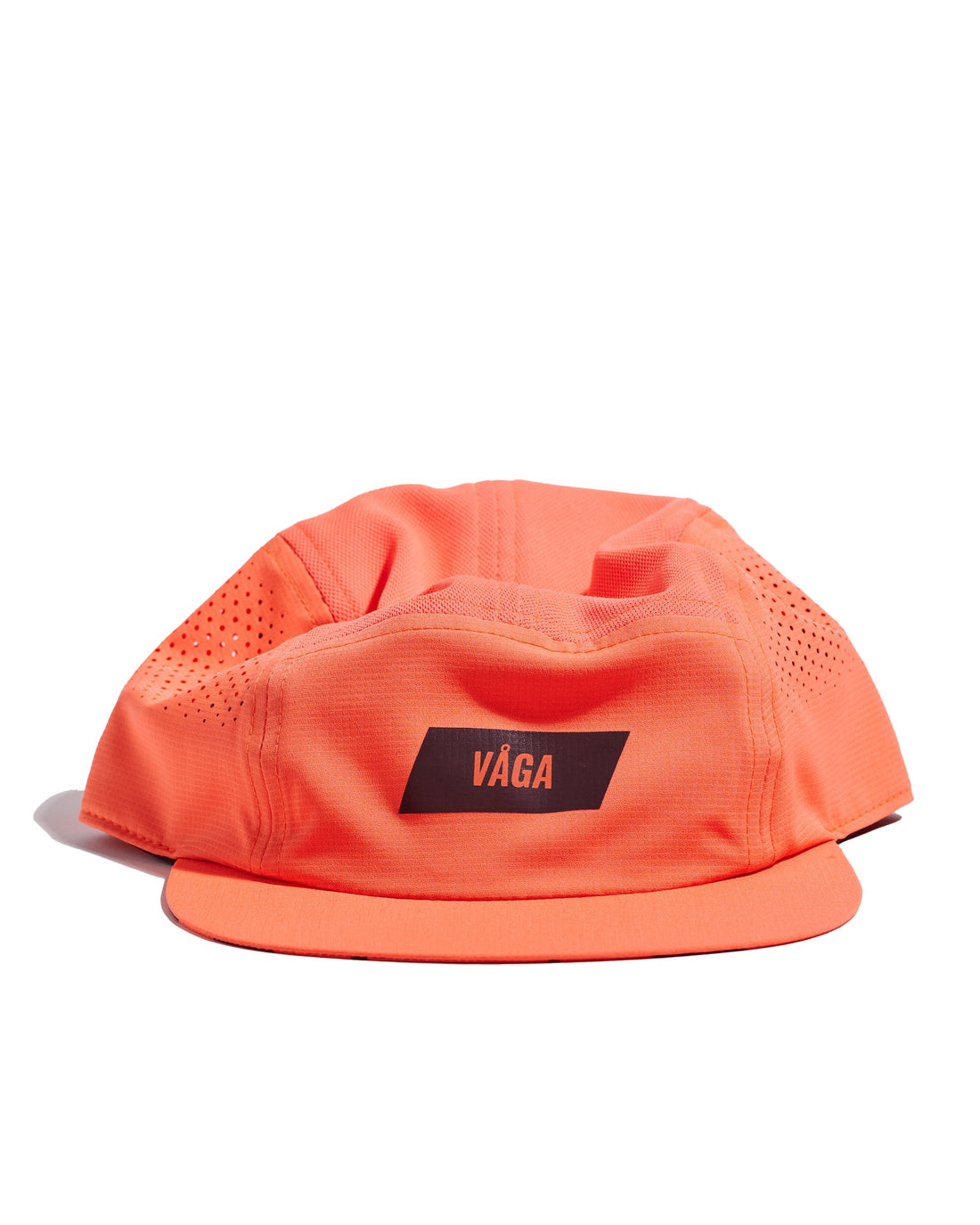 Feather Racing Cap - Neon Coral