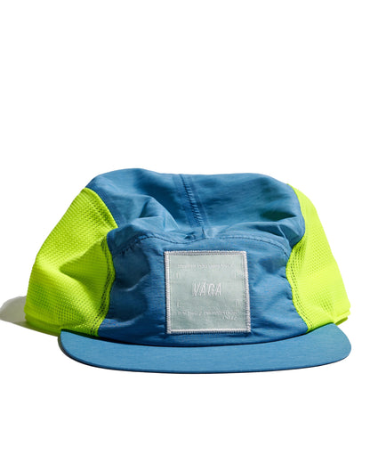 Mesh Flex Cap - Teal/Neon Yellow