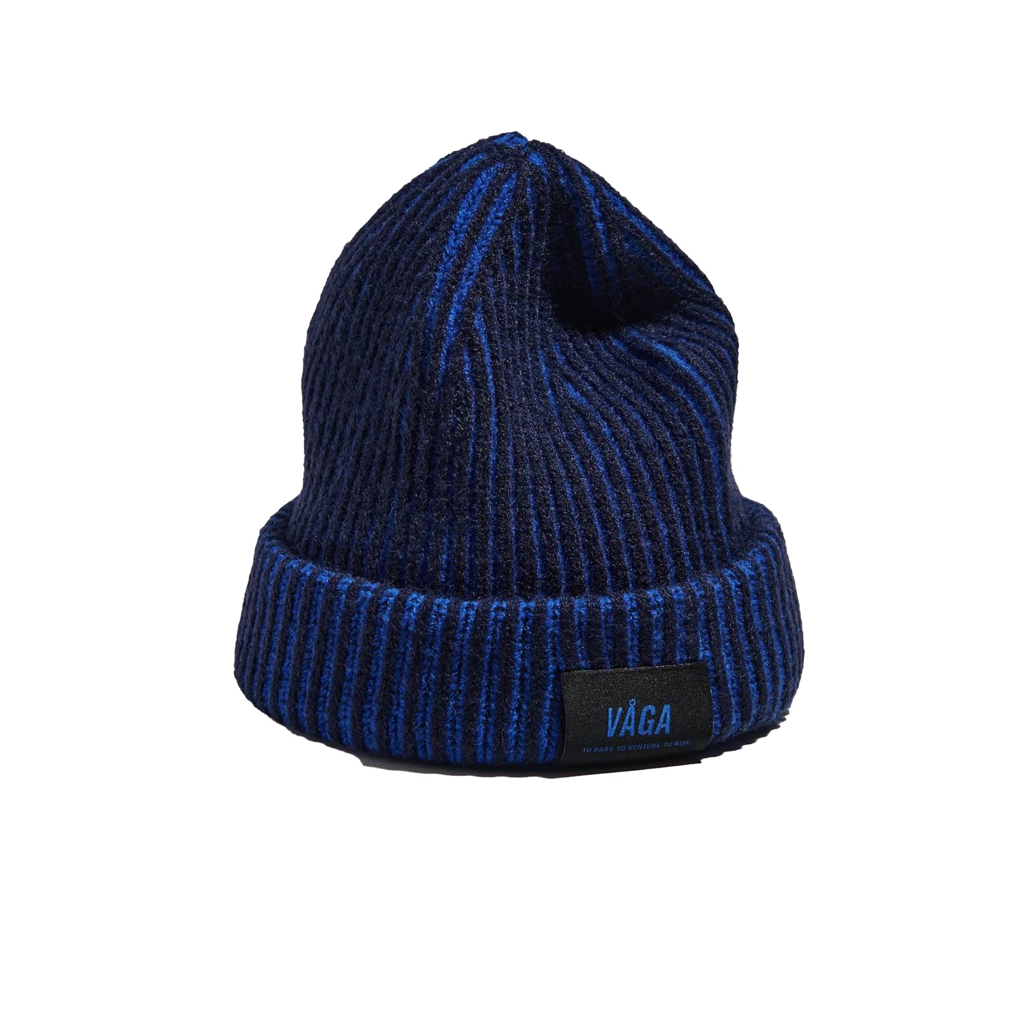 Midweight Beanie - Electric Blue/Navy