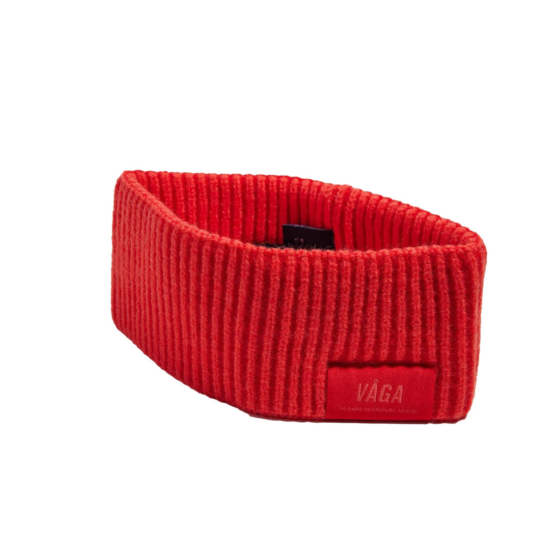 Midweight Headband - Neon Peach/Flame Red