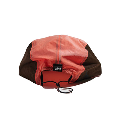 Pacer Cap - Flame Red/ Coral/ Brown