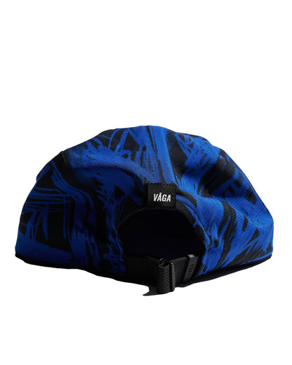 Scribble Cap - Electric Blue/Black