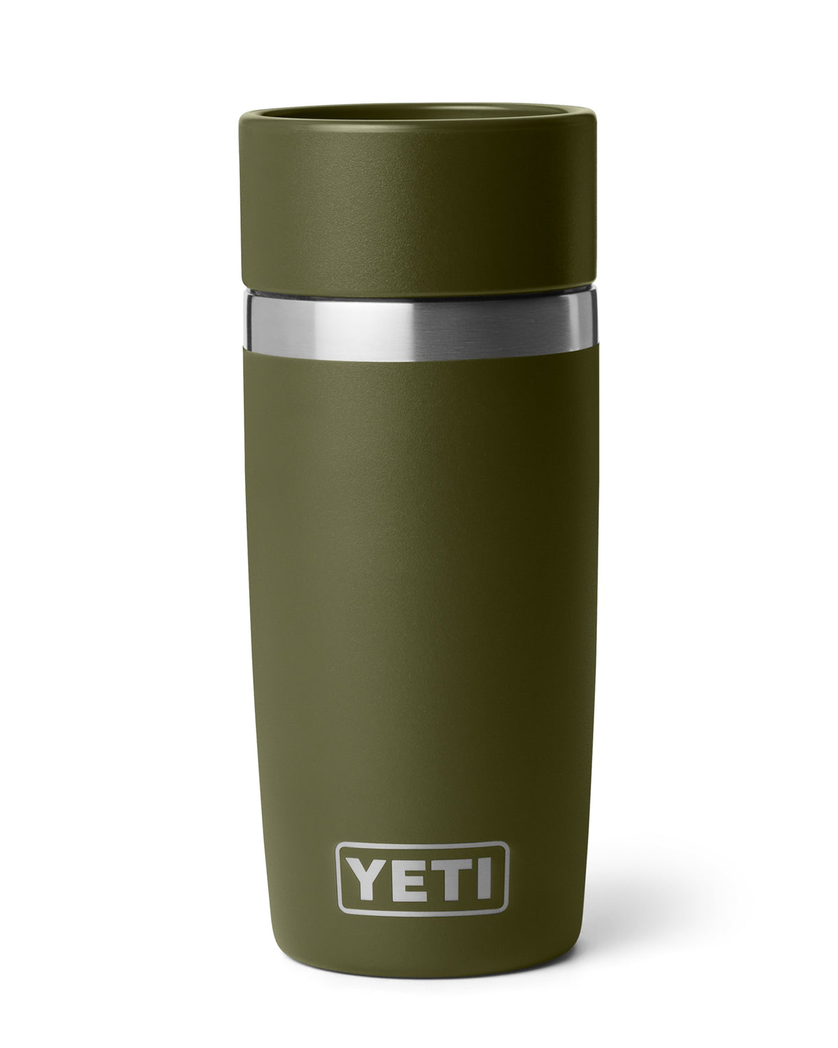 Rambler 12oz Travel Bottle - Olive/King Crab Orange