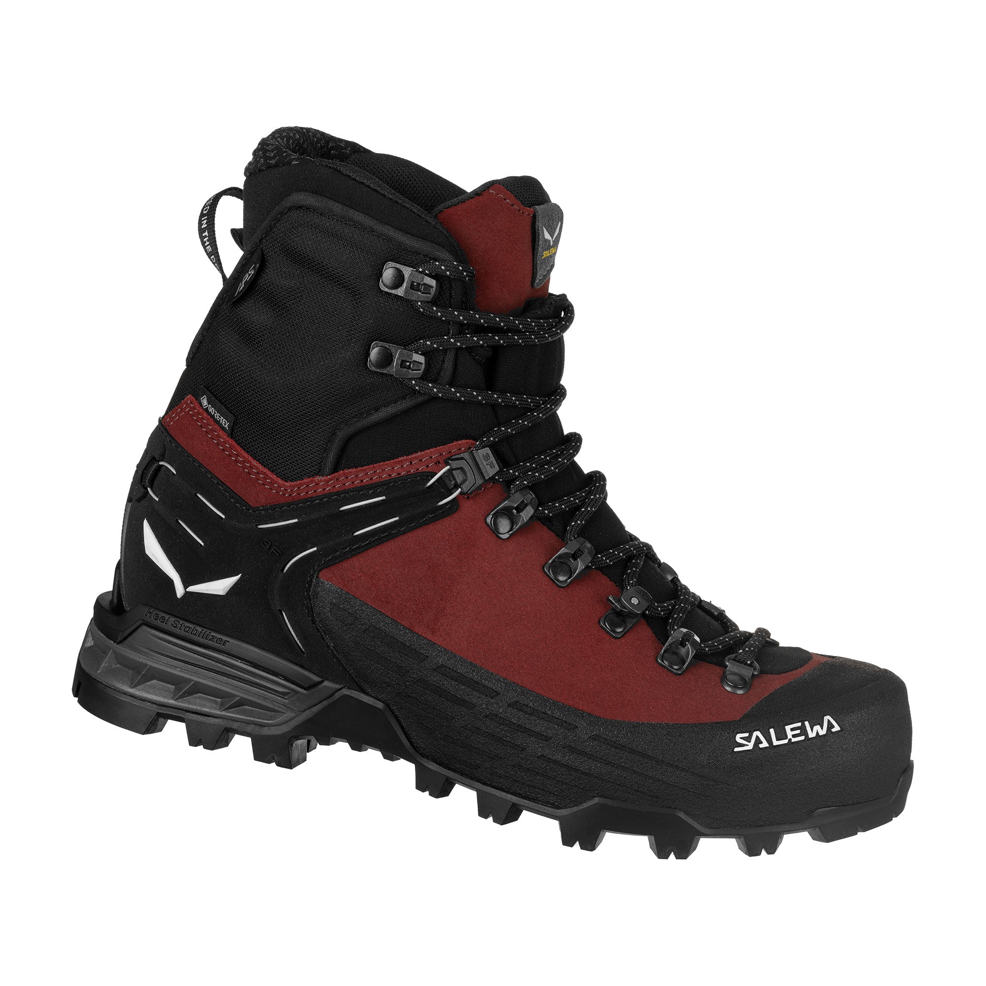 Ortles Ascent Mid GTX Womens - Syrah/Black