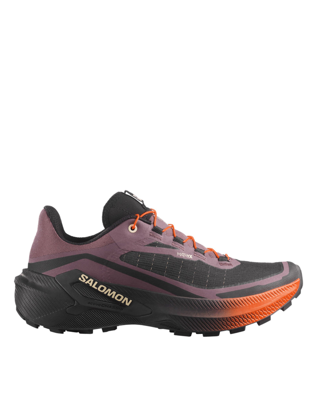 Genesis 2 Womens - Huckleberry/Black/Red Orange