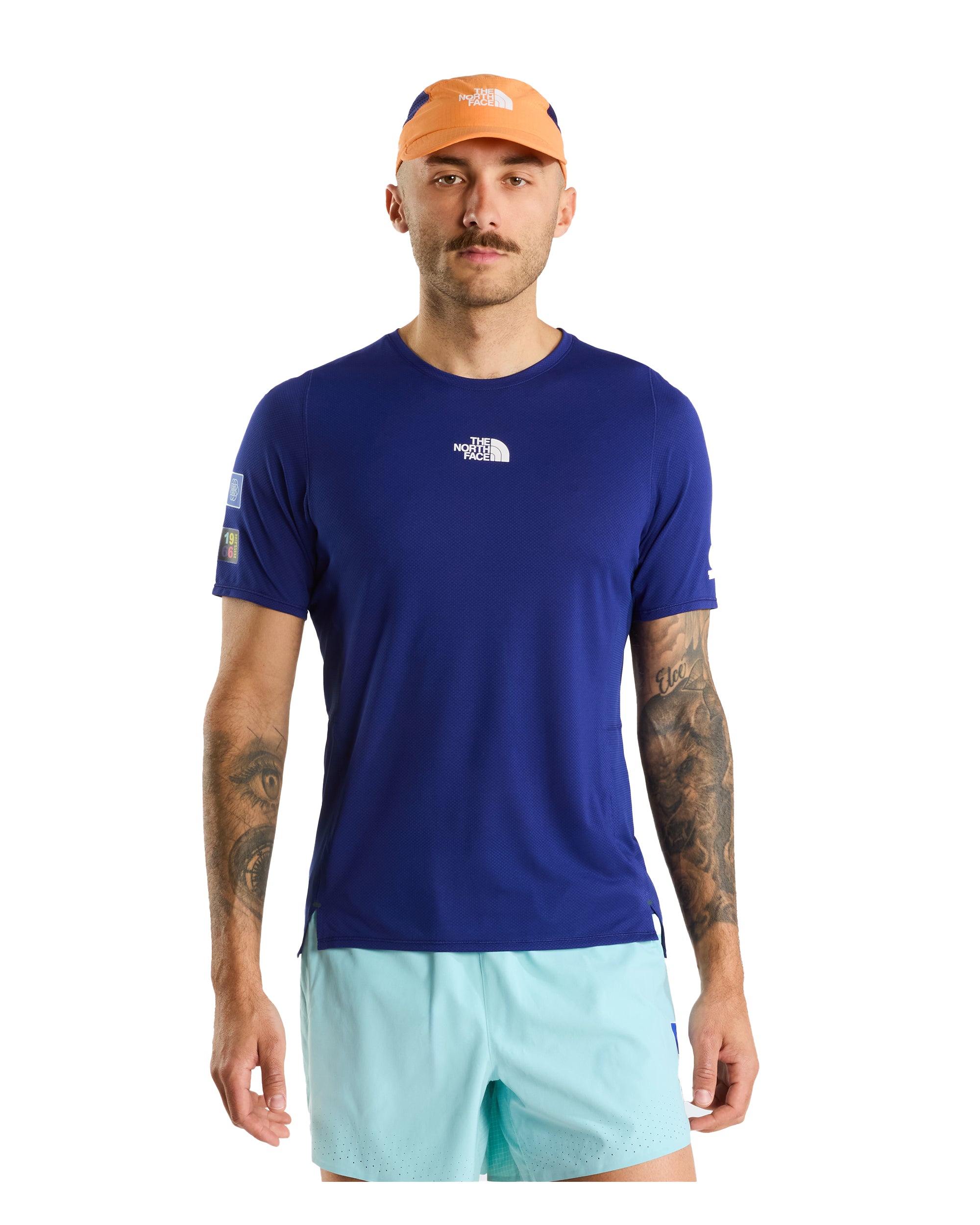 Summit High Trail SS Graphic Mens - Bold Blue