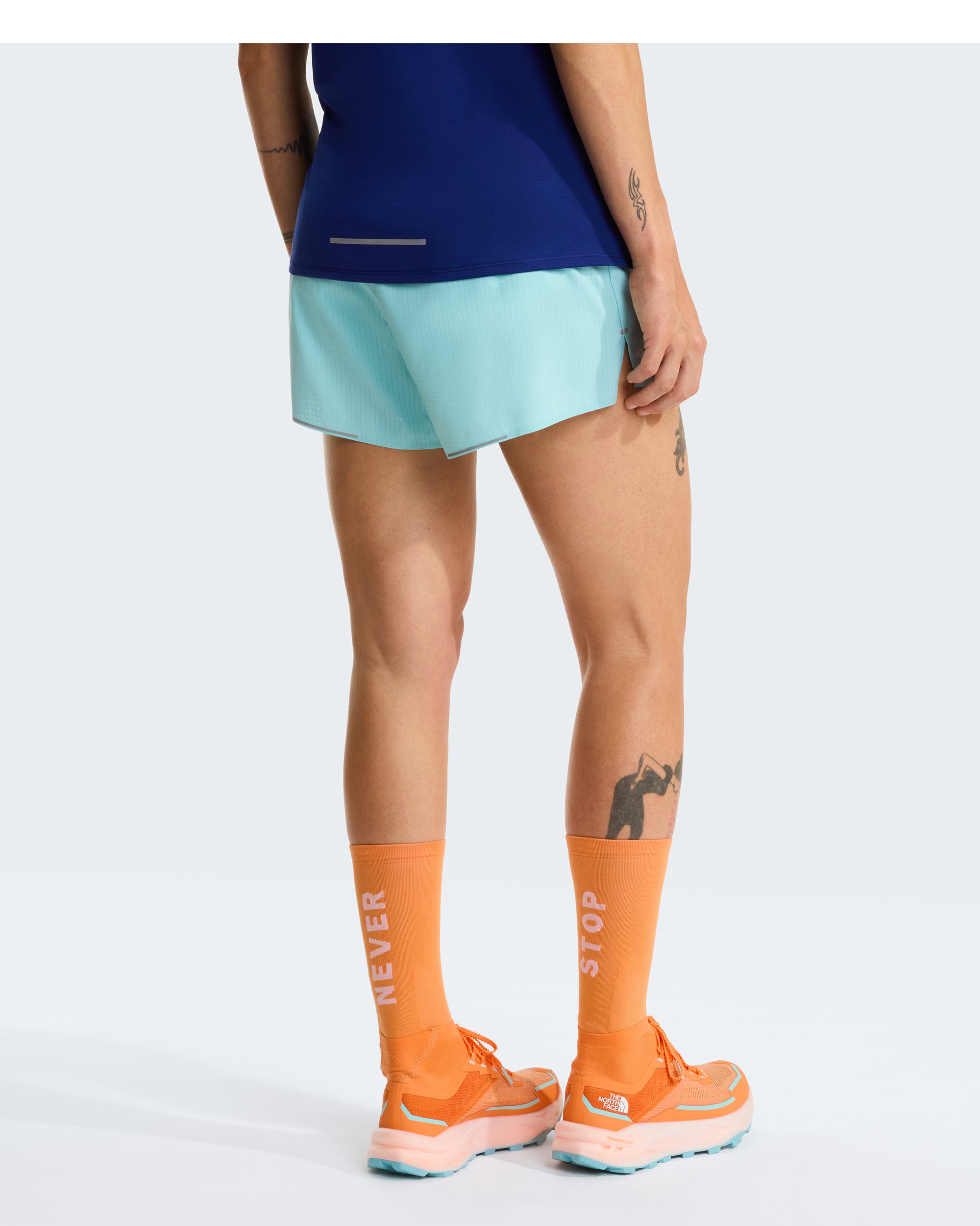 Summit Pacesetter Short Graphic Womens - Canal Blue