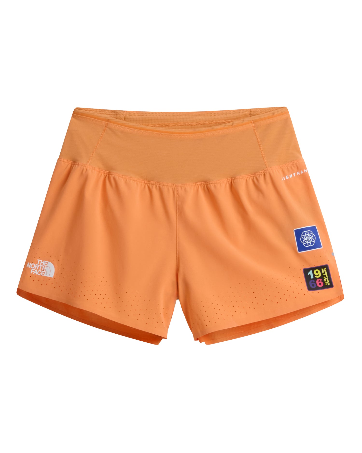 Summit Pacesetter Short Graphic Womens - Papaya