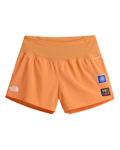 Summit Pacesetter Short Graphic Womens - Papaya