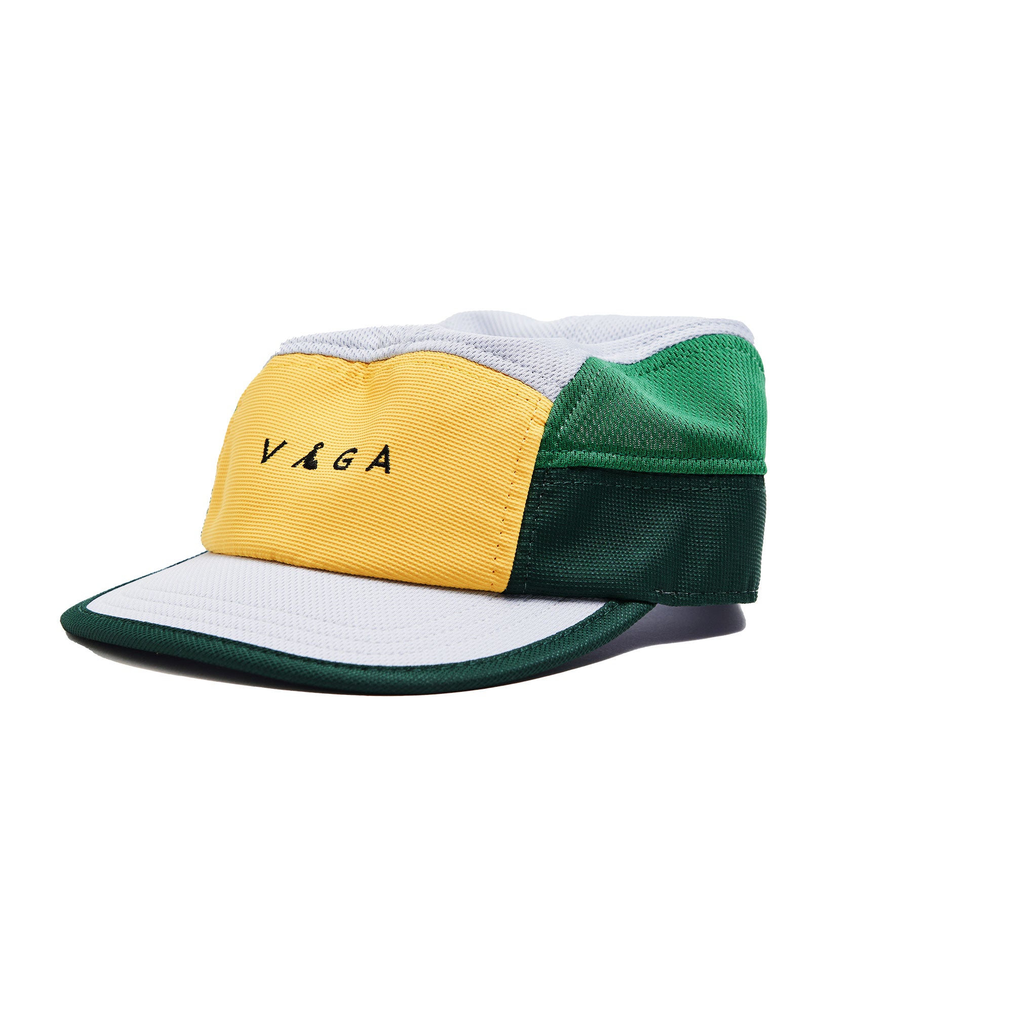 Club Cap - Racing Green/Light Grey/Sunshine Yellow